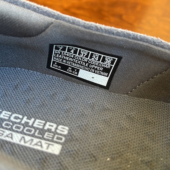 NEVER WORN SKECHERS GOWALK LITE MARY JANE - CHERISHED - CHARCOAL - SIZE 7 - Picture 3 of 6